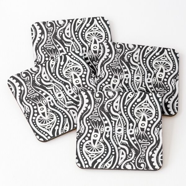 Item preview, Bendiciones del equinoccio en monocromo designed and sold by LindsayCat.