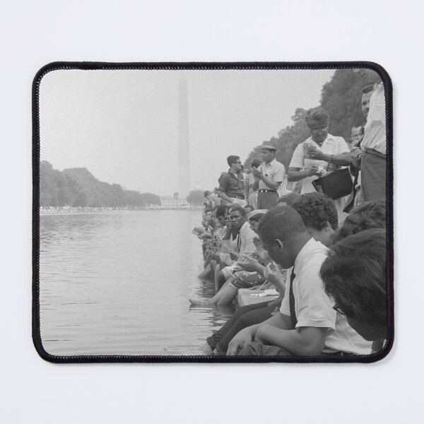 Item preview, Demonstrators Near Reflecting Pool - March on Washington - 1963 designed and sold by warishellstore.