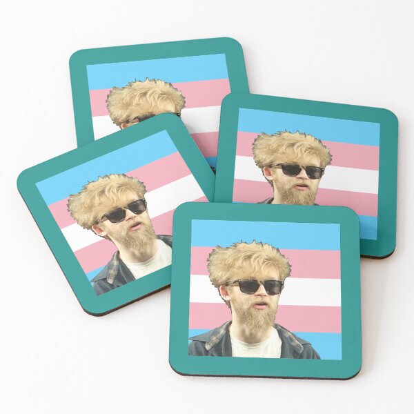 Item preview, trans pride jack   designed and sold by Uniquarium90.