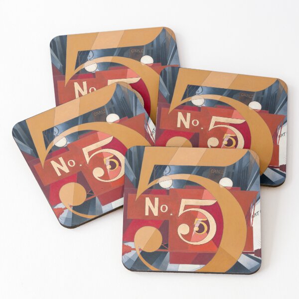 Item preview, Modern Art I Saw the Figure 5 in Gold (1928) painting by Charles Demuth designed and sold by Designedbysm.