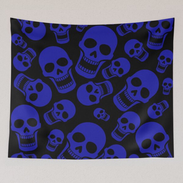 Item preview, Blue skulls Halloween costumes and decorations 2021 for man woman kids designed and sold by AlinaOz.
