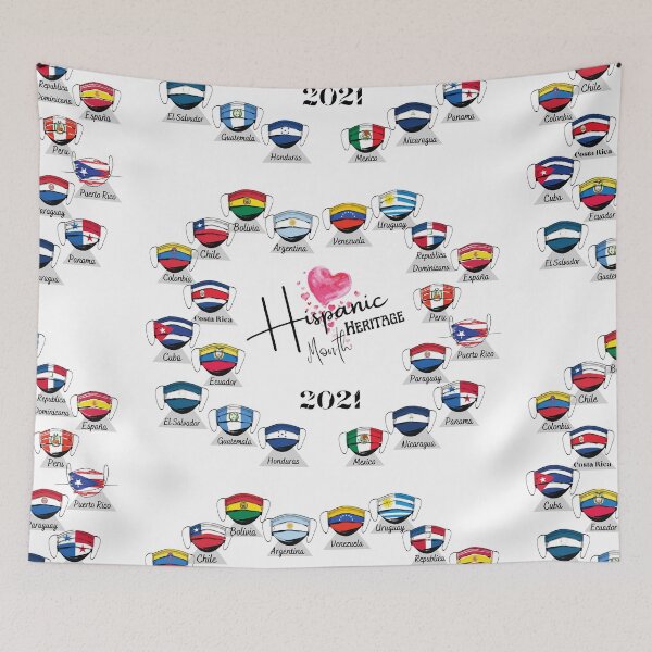 Item preview, Hispanic Heritage Month / Spanish design / 2021 graphic design designed and sold by BeatyinChaos.