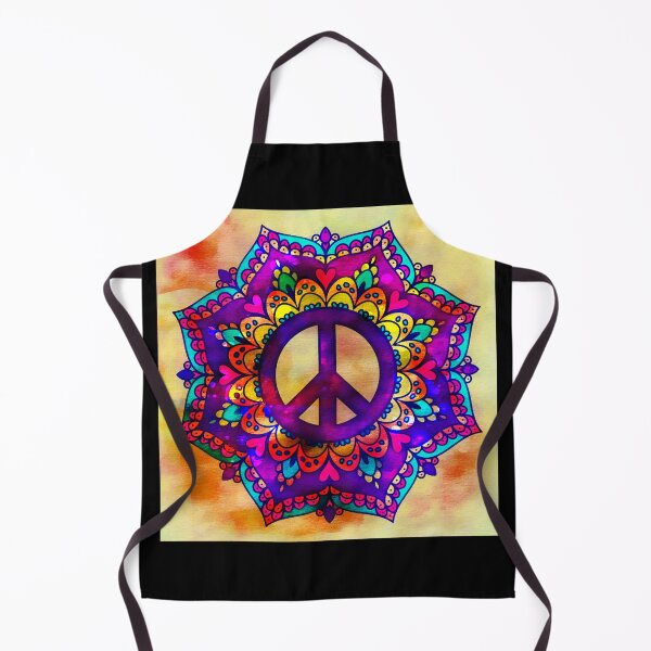 Item preview, Flower Peace Mandala - 45b designed and sold by serenaking.