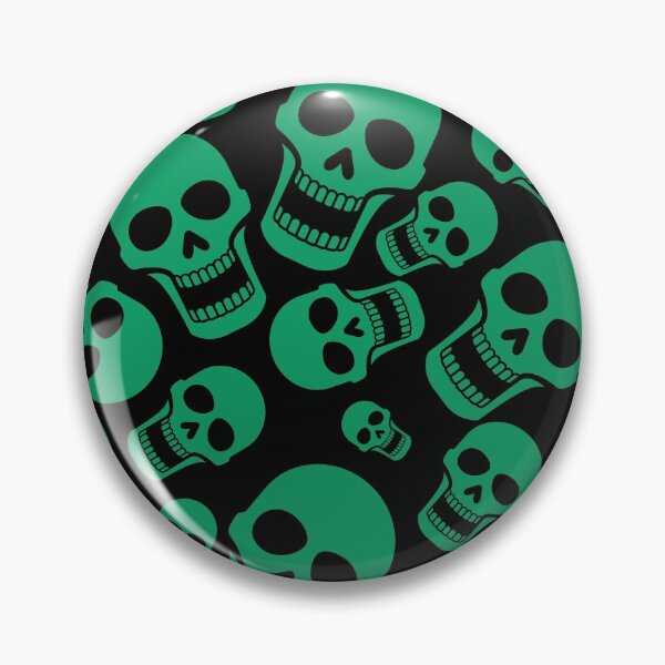 Item preview, Green skulls Halloween costumes and decorations 2021 for man woman kids designed and sold by AlinaOz.