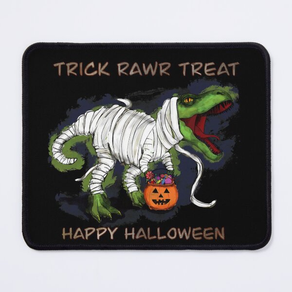 Item preview, Halloween Dinosaur T-rex Mummy Pumpkin, Halloween collection designed and sold by Lillieoandco.