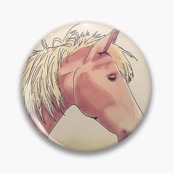 Item preview, Blonde Horse - Golden Mane - Sepia Effect Painting designed and sold by BunnyBizarre.