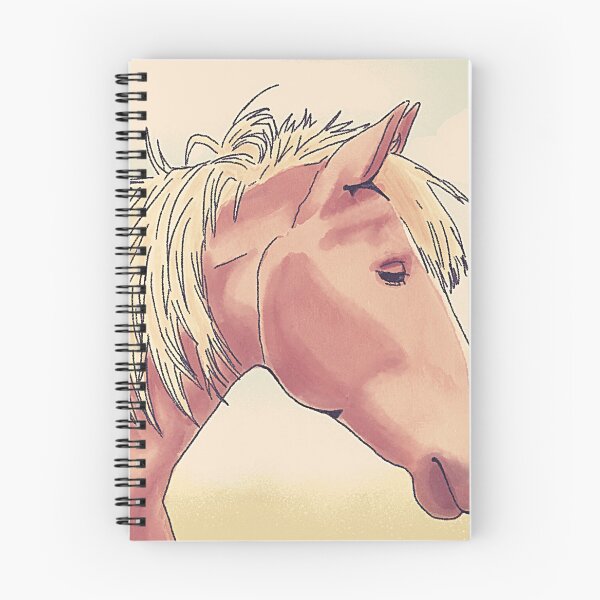 Item preview, Blonde Horse - Golden Mane - Sepia Effect Painting designed and sold by BunnyBizarre.
