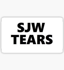 SJW TEARS Sticker
