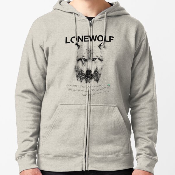 lone wolf sweatshirt