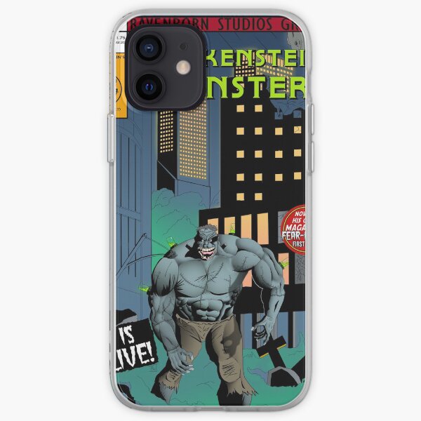 Frankenstein's Monster Comic Cover iPhone Soft Case