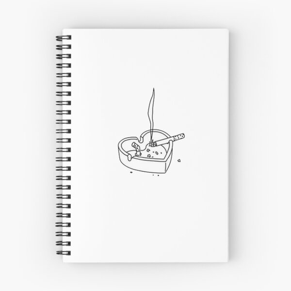 Item preview, Heart Ashtray with Cigarettes designed and sold by mitzmitz.