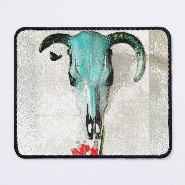 Item preview, Cow Skull Head Art - Country Charm designed and sold by Sharon Cummings Art.