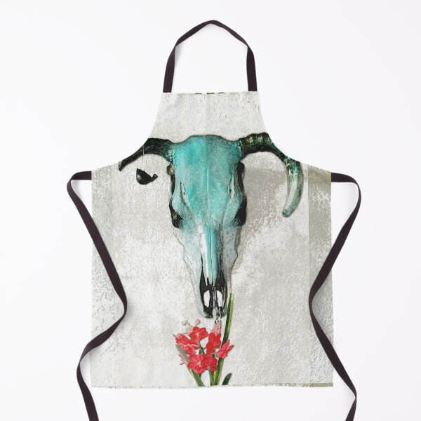 Item preview, Cow Skull Head Art - Country Charm designed and sold by Sharon Cummings Art.
