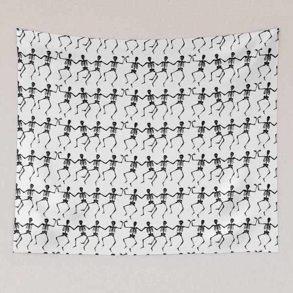 Item preview, Dancing Skeletons  designed and sold by Robyn Morgan.