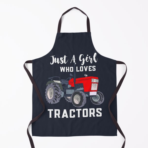 Item preview, A Girl Who Loves Tractors designed and sold by Bricke.