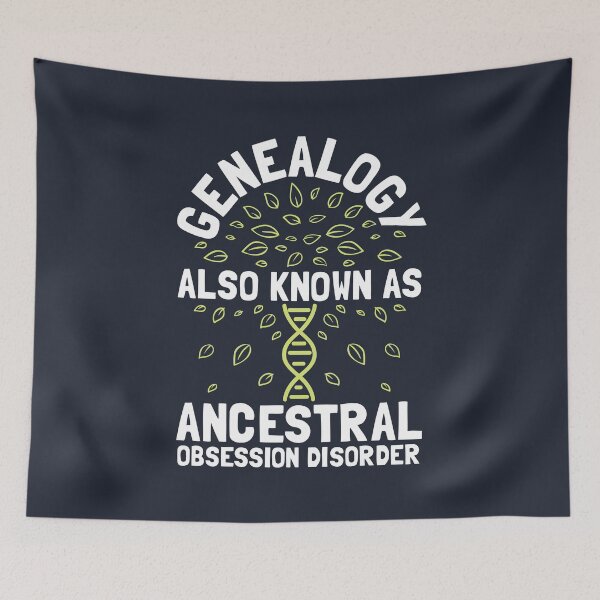 Item preview, Genealogy Ancestral Obsession designed and sold by Bricke.