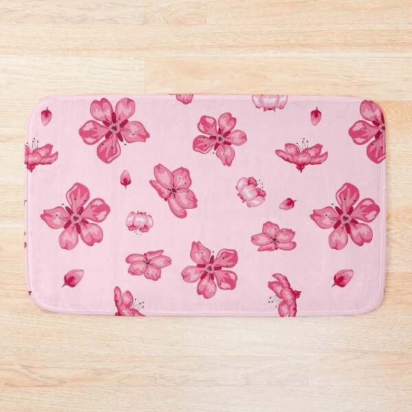 Item preview, Seamless japanese pink flowers wagara pattern designed and sold by urban-color.