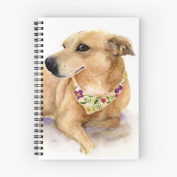 Item preview, Nixie the Carolina Dog in Watercolor designed and sold by purple-mango.