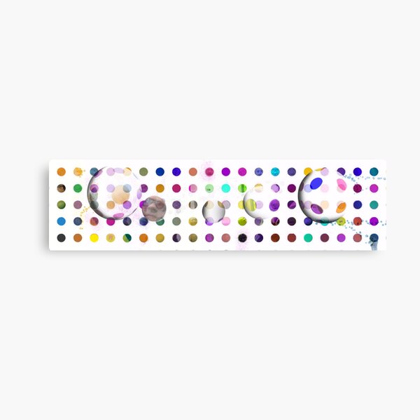 100 PUNKTE MIT DAMIEN HIRST (C2015) Leinwanddruck