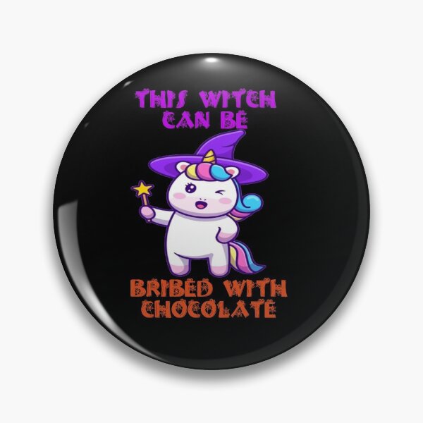 Item preview, This Witch Can Be Bribed With Chocolate Halloween designed and sold by Amirhal.