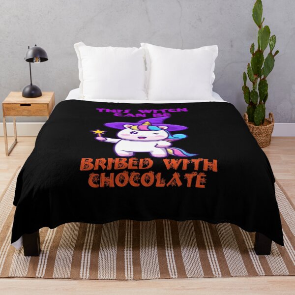 Item preview, This Witch Can Be Bribed With Chocolate Halloween designed and sold by Amirhal.