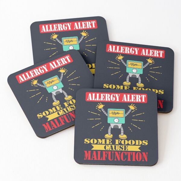 Item preview, Food Allergy Alert designed and sold by Bricke.