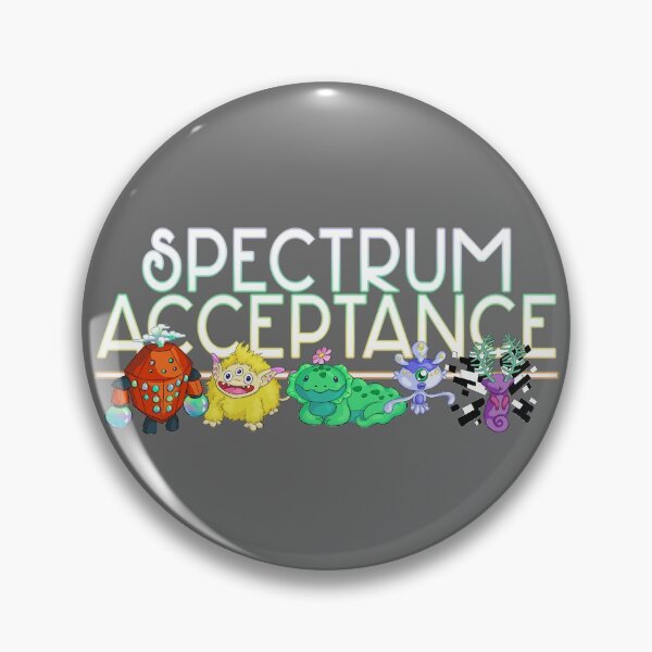 Item preview, Spectrum Critters - Spectrum Acceptance  designed and sold by ArtsAflame.