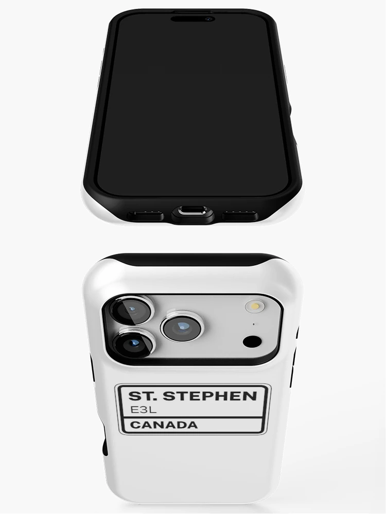 Thumbnail 3 of 4, iPhone Case, St. Stephen E3L Zip Code designed and sold by Rajadrone.