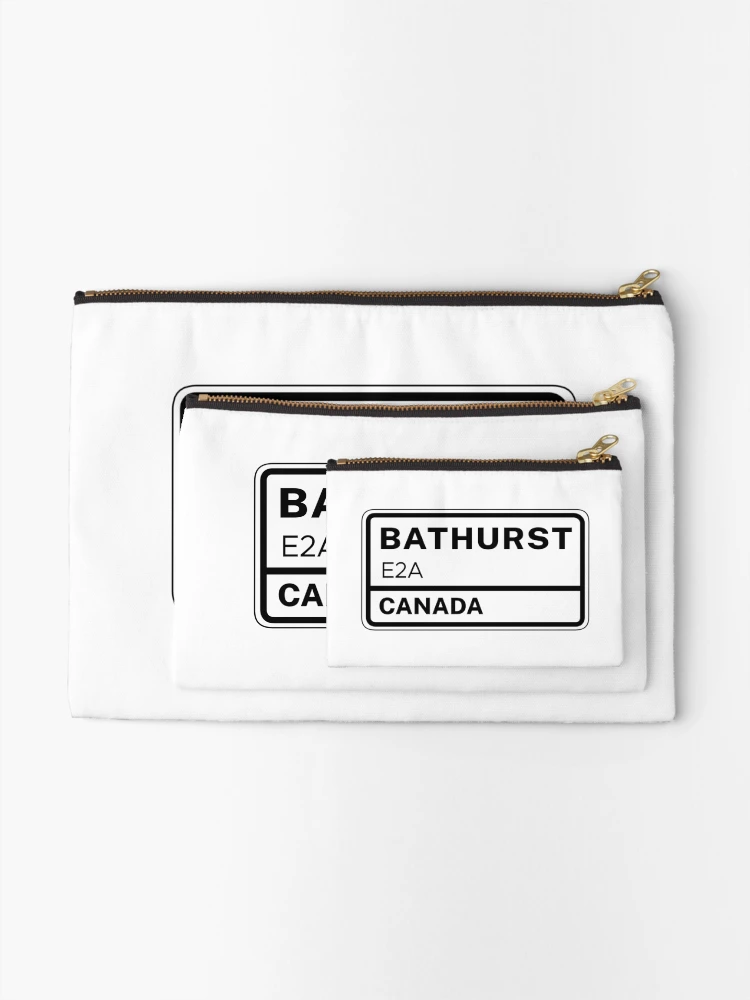 Thumbnail 2 of 4, Zipper Pouch, Bathurst E2A Zip Code designed and sold by Rajadrone.