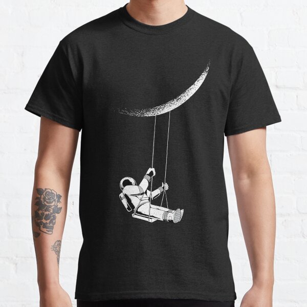 Swinging from the moon Classic T-Shirt