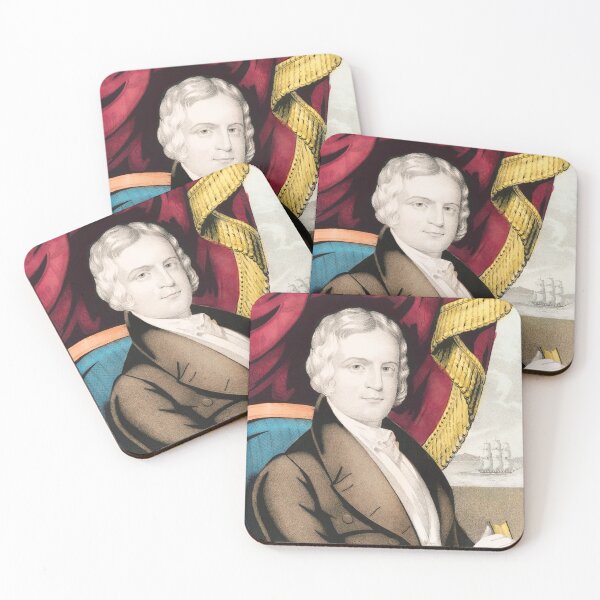 Item preview, George M. Dallas Color Portrait designed and sold by warishellstore.