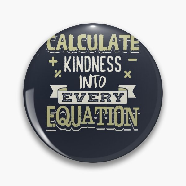 Item preview, Math Calcalute Kindness designed and sold by Bricke.