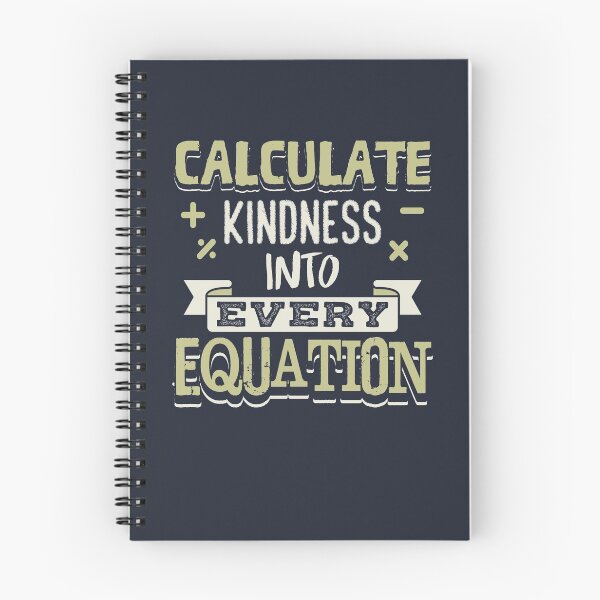 Item preview, Math Calcalute Kindness designed and sold by Bricke.