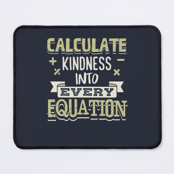 Item preview, Math Calcalute Kindness designed and sold by Bricke.