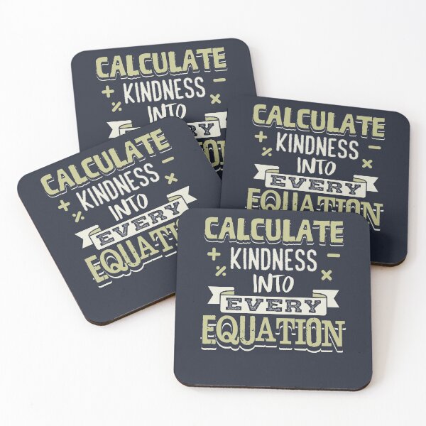 Item preview, Math Calcalute Kindness designed and sold by Bricke.