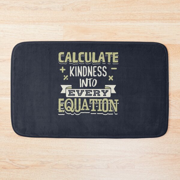 Item preview, Math Calcalute Kindness designed and sold by Bricke.