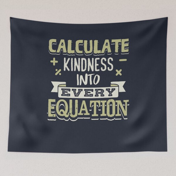 Item preview, Math Calcalute Kindness designed and sold by Bricke.