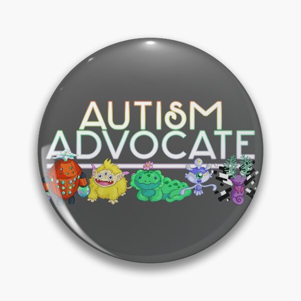 Item preview, Spectrum Critters - Autism Advocate designed and sold by ArtsAflame.