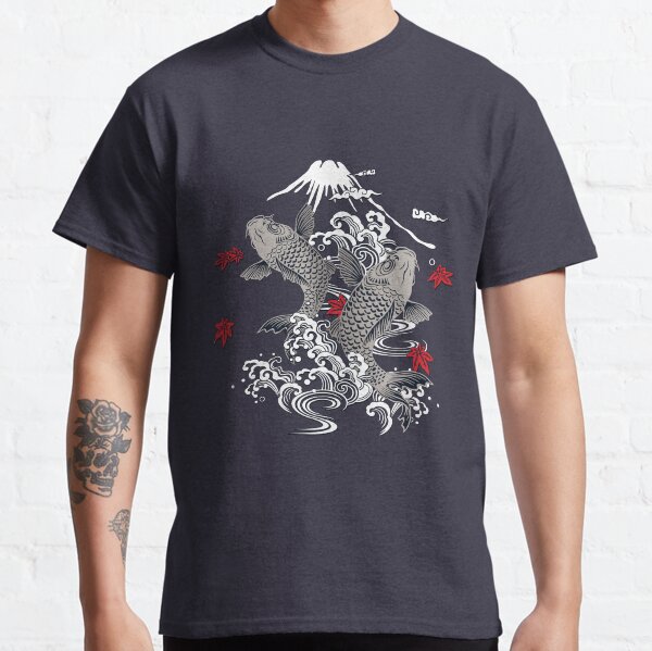 Japanese Koi Graphic Design Classic T-Shirt