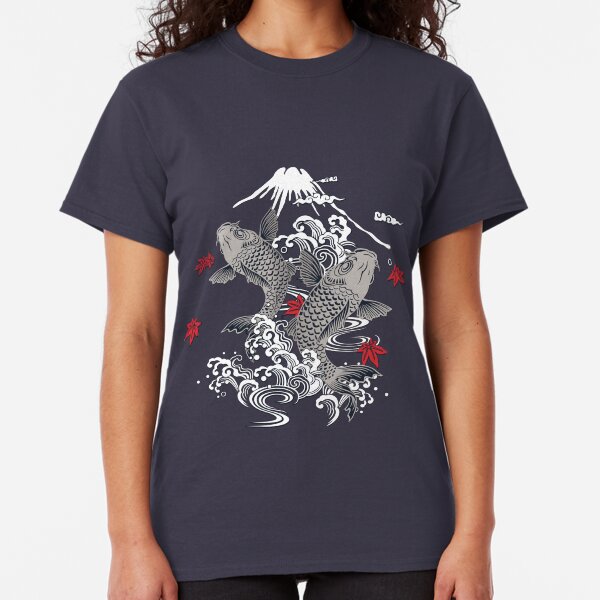 Japanese Koi Graphic Design Classic T-Shirt