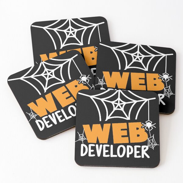 Item preview, Funny Halloween Full stack Web Developer Techie Geek Gift designed and sold by TeeServes.