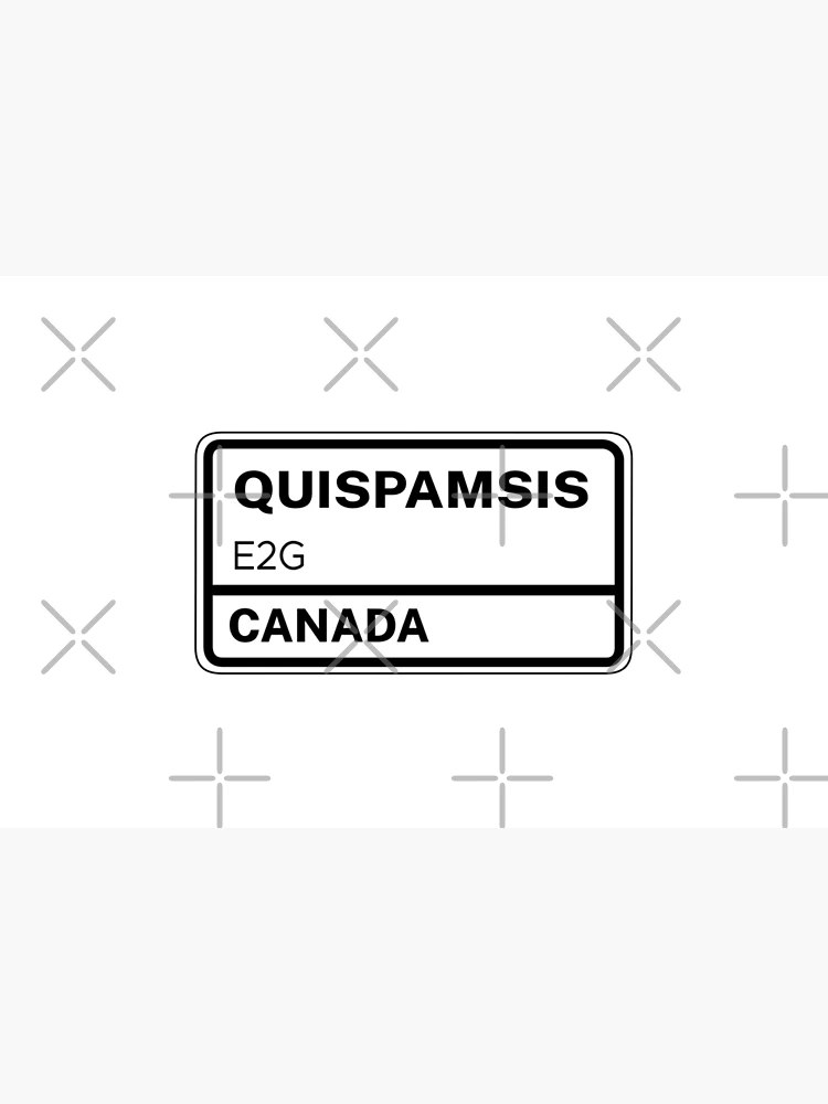 Thumbnail 6 of 6, Bath Mat, Quispamsis E2G Zip Code designed and sold by Rajadrone.