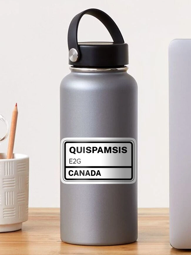 Thumbnail 1 of 3, Sticker, Quispamsis E2G Zip Code designed and sold by Rajadrone.