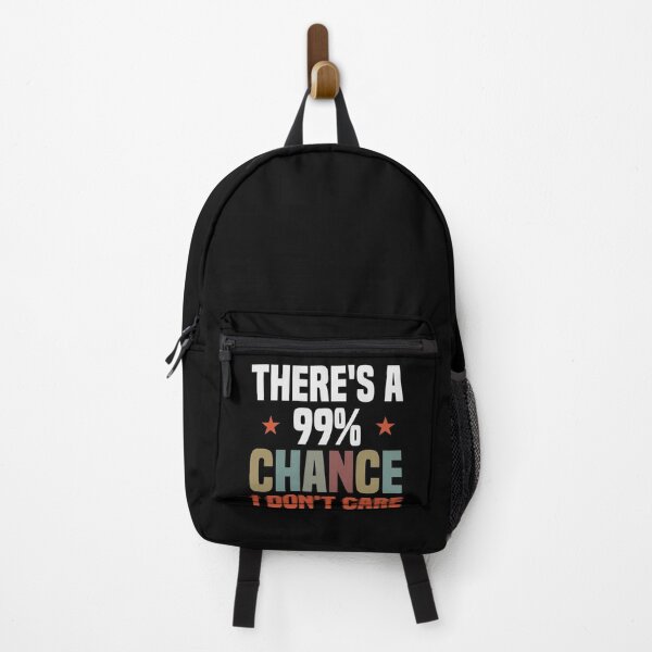 Item preview, There's A 99% Chance I Don't Care / Funny Sarcasm Gift Idea / Christmas Gifts / Vintage Design designed and sold by Chamssou.