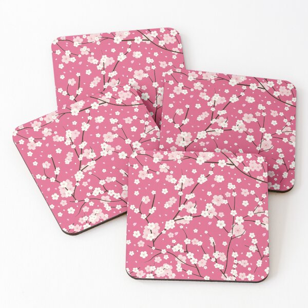 Item preview, Seamless japanese wagara little plum flowers pattern designed and sold by urban-color.
