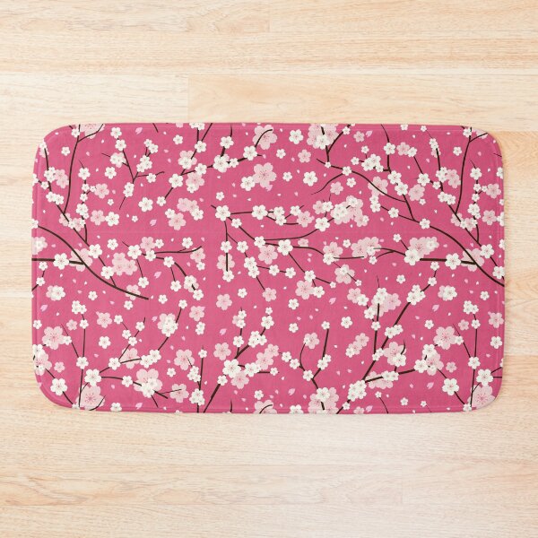 Item preview, Seamless japanese wagara little plum flowers pattern designed and sold by urban-color.