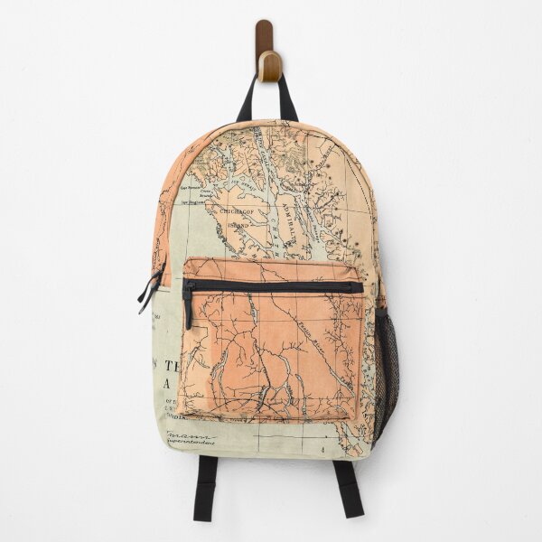 Item preview, 1903 Vintage Map of Southeastern Alaska designed and sold by Gin Neko.