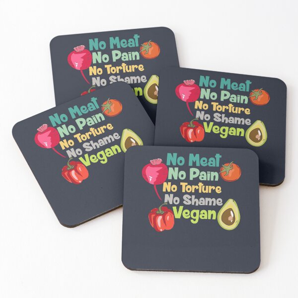 Item preview, No Meat No Pain Vegan designed and sold by Bricke.