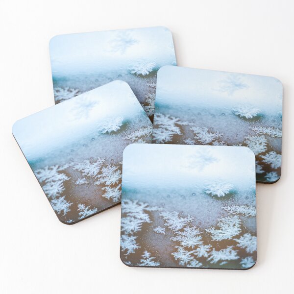 Item preview, Blue snowflakes designed and sold by urban-color.