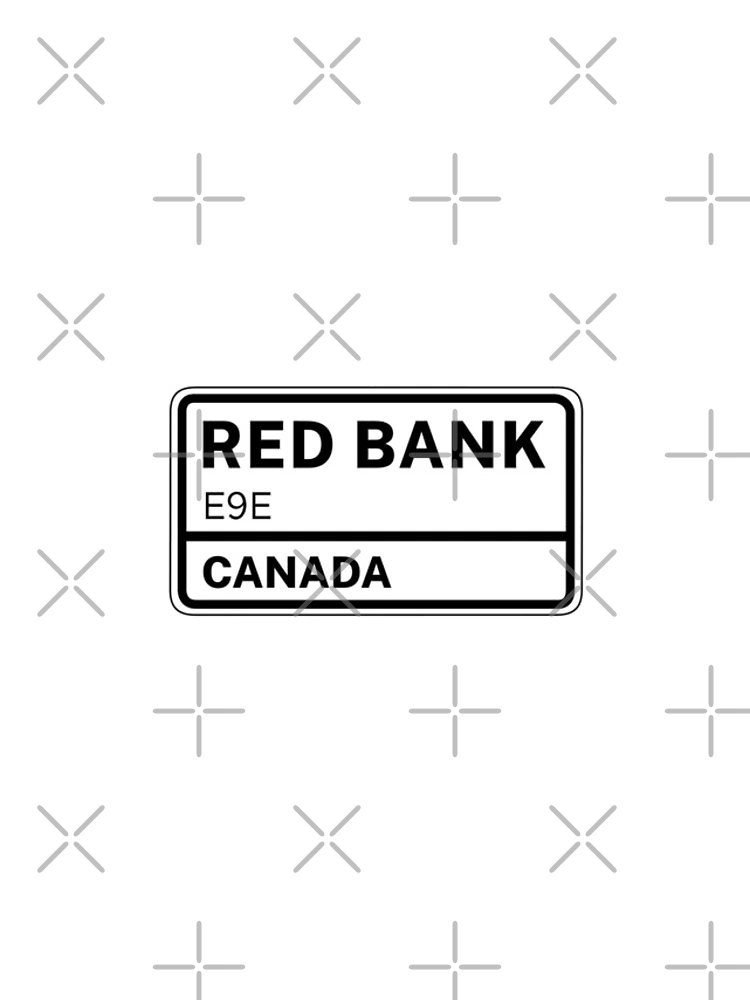 Thumbnail 4 of 4, iPhone Case, Red Bank E9E Zip Code designed and sold by Rajadrone.